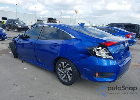 2018 Honda Civic Ex from USA, damaged, VIN 2HGFC2F72JH523567